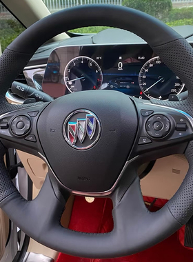 13-23款别克GL8方向盘套真皮ES陆尊28T25S陆上公务舱把套手缝专用