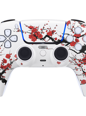 eXtremeRate易极改 PS5手柄LUNA小魔改替换壳前面壳触摸板套装个性改装外壳附DIY安装工具适用DS5手柄全型号