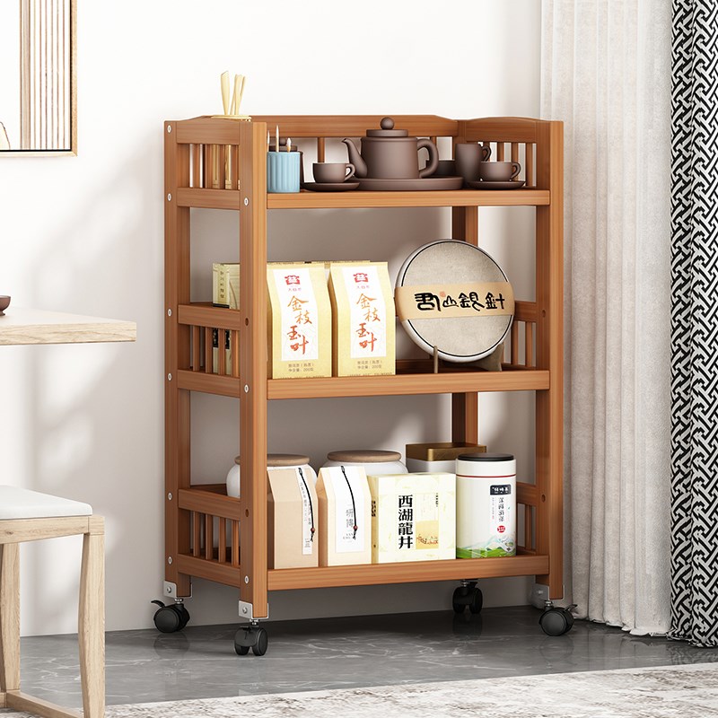 可移动茶几家用非实木多功能置物架茶叶茶具收纳架2024爆款小推车