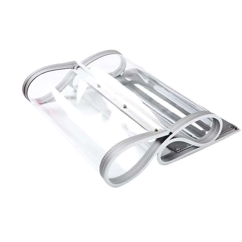 pvc塑料空调软门帘透明铁龙骨隔断帘磁铁对吸冬季防风保暖商铺用