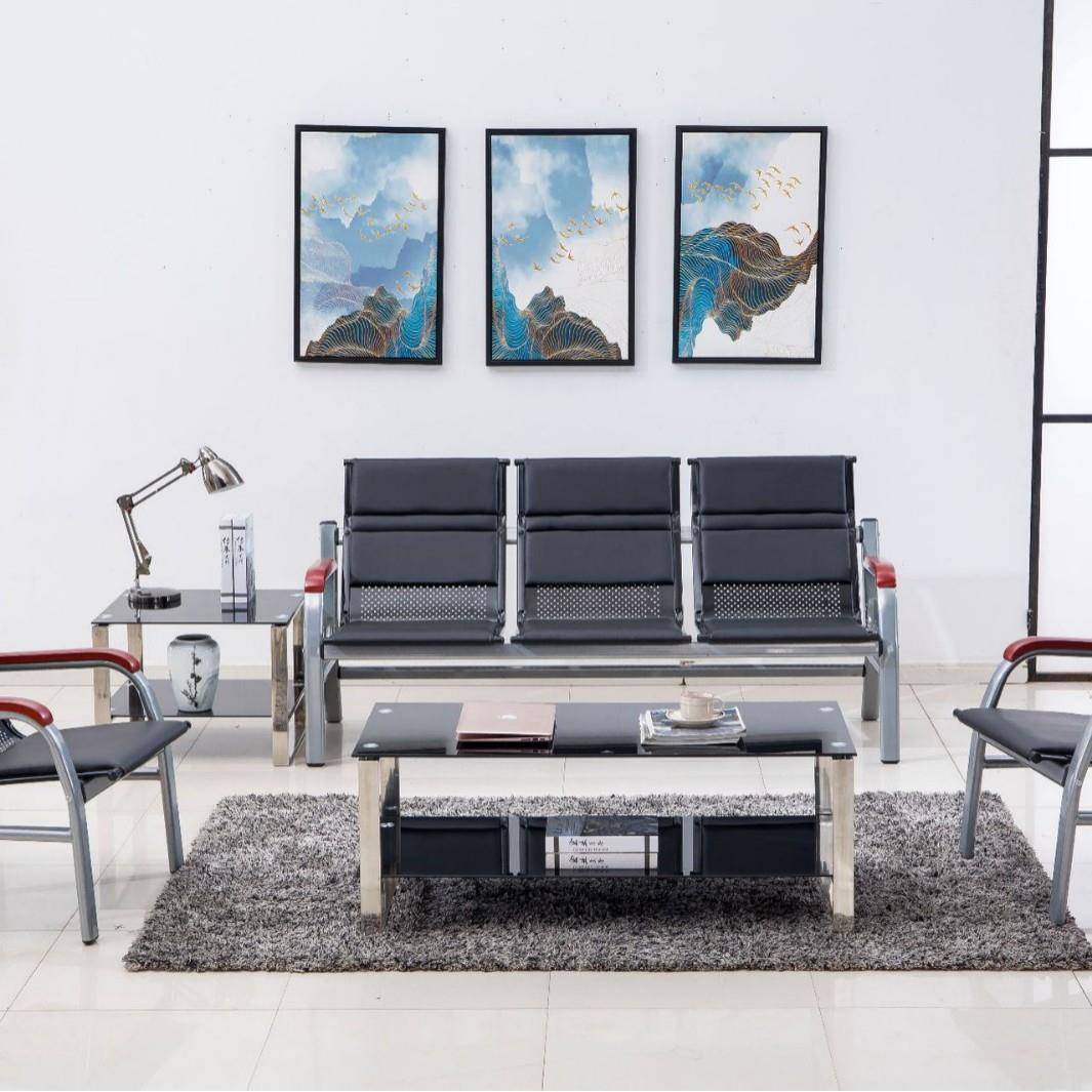 工厂直销办公沙发套装1+1+3办公室会议室办公沙发简约沙发组合1套