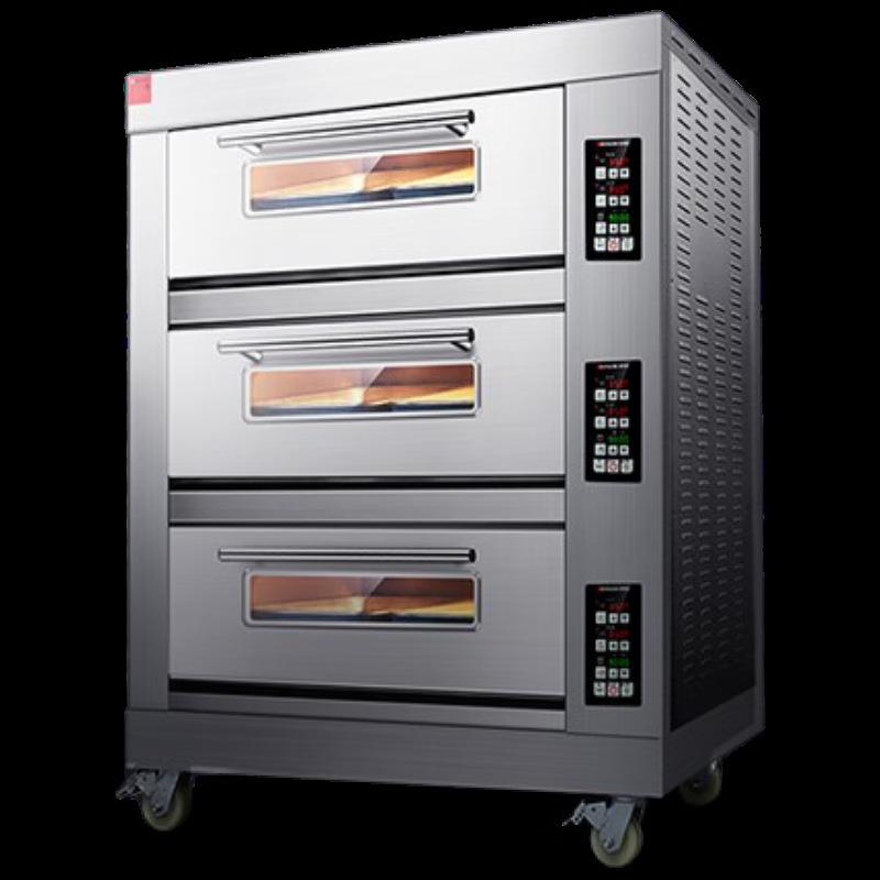 商用专业电烤箱三层六盘大容量烘焙面包披萨烤炉EB-J6D-Z