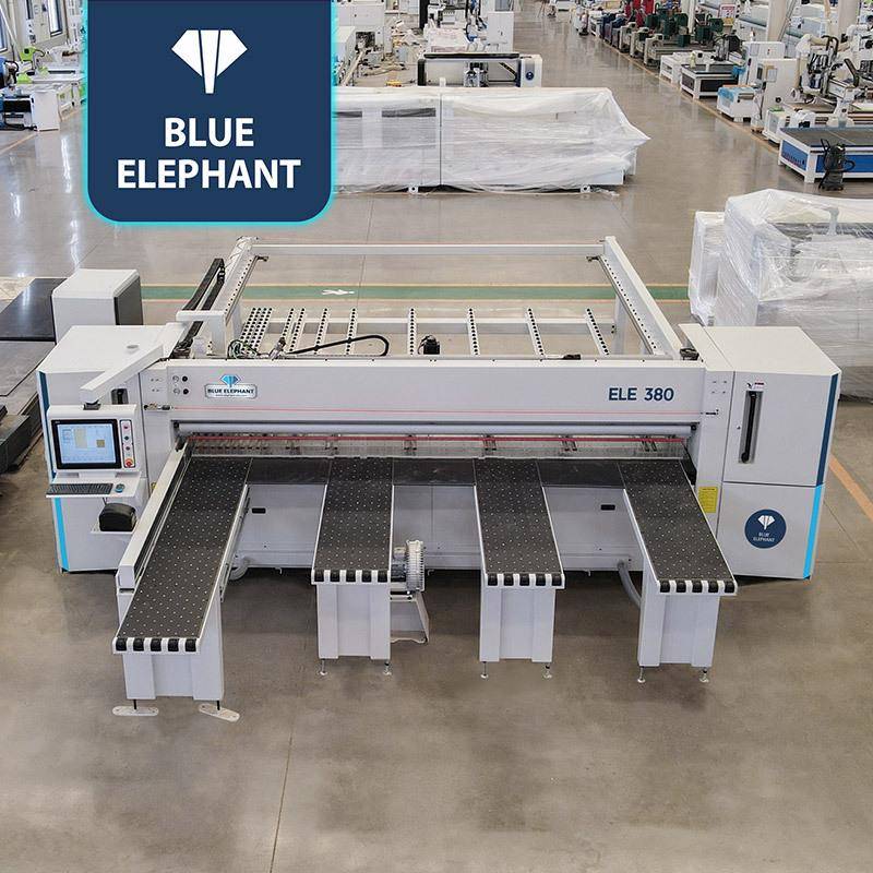 全自动数控裁板锯PVC木板门板归方纵横电脑开料电子锯