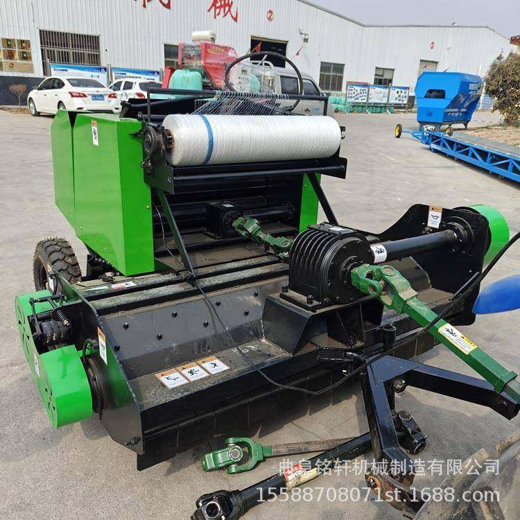 铭轩玉米秸秆青储圆捆机粉碎收割打捆机拖拉机牵引式秸秆圆捆机,畜牧/养殖物资,特种养殖设备,淘宝优惠券,粉丝福利购,淘宝优惠卷
