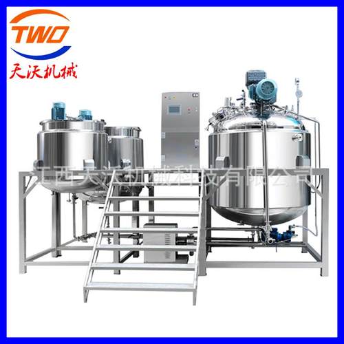 小型乳化实验室均质机直供均质乳化搅拌机组制膏乳液搅拌机