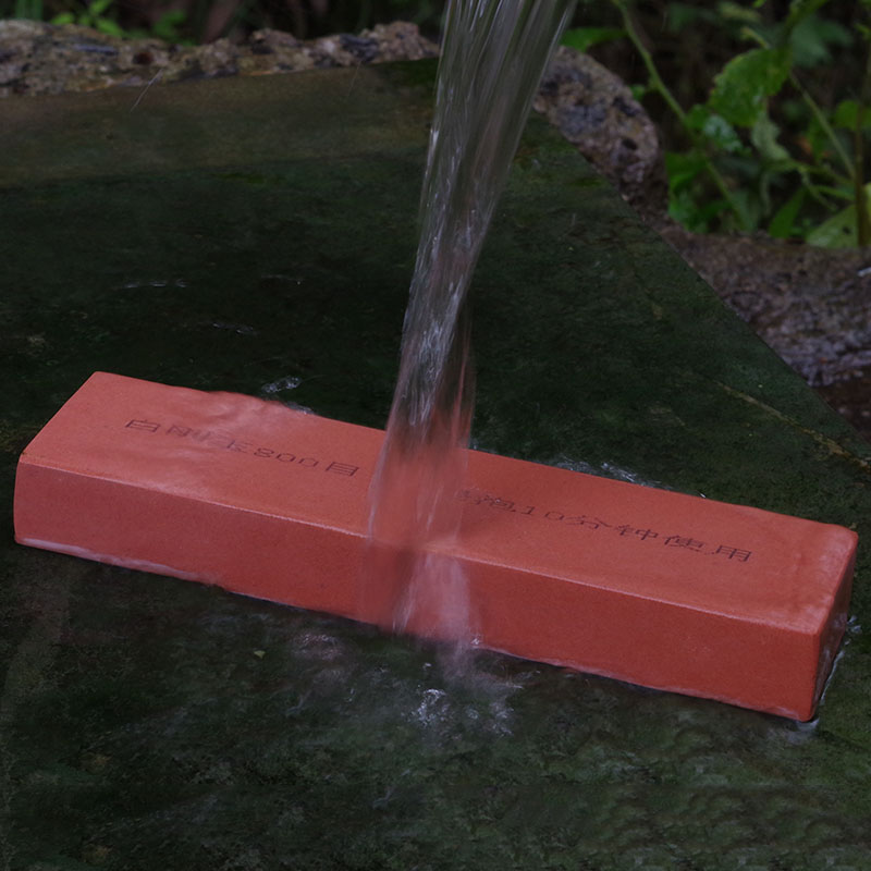 屠宰木工修脚裁剪硬钢 800刚玉油石磨刀石家用砥石类似刃黑刃