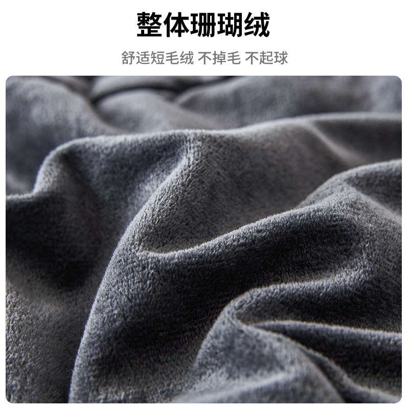 奥迪汽车抱枕被抱枕被子两用多功能睡觉靠枕保暖毯子珊瑚绒可定制