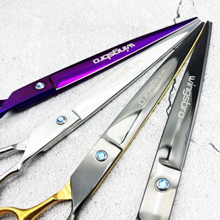 专业宠物美容剪刀9寸美容剪平剪剪狗毛专用剪刀开型专用