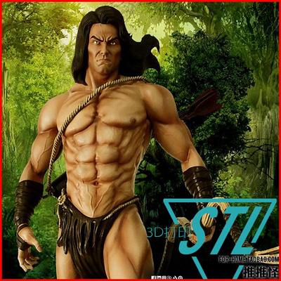 人猿泰山tarzan 高精健美版 3D打印模型stl数据 文件