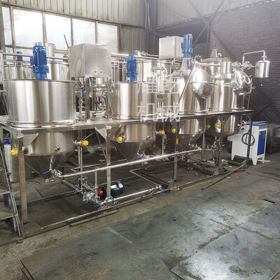 核桃油成套精炼机 新疆核桃压榨炼油生产线 炼制QC合格油品设备