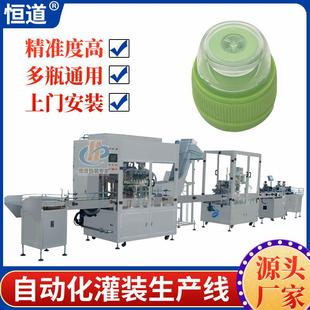全自动旋盖粉末罐装 果味粉饮料运动瓶盖灌装 机 果蔬粉灌装 设备
