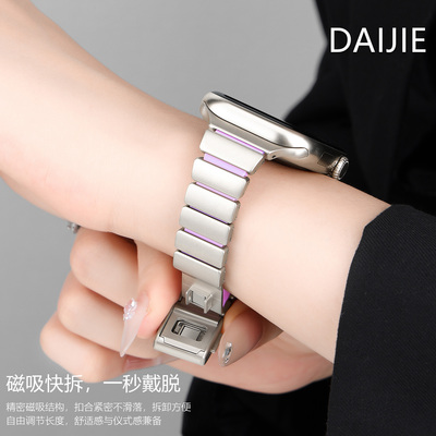 巨好看不锈钢适用苹果iwatch11