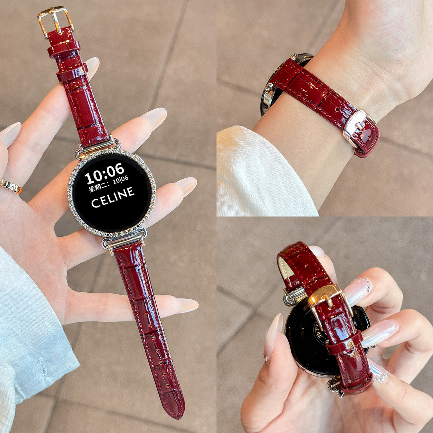 【新年限定】适用华为GT6皮表带