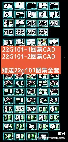 22g101图集+图集CAD版+三维图集+22g101解读资料+视频学习资料