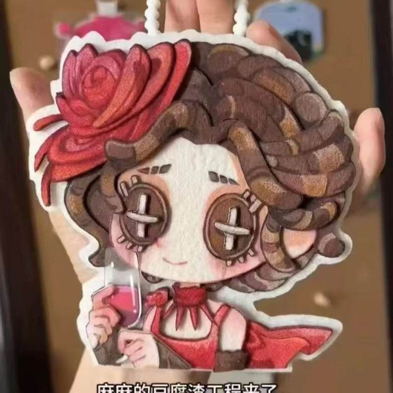 第五人格同人周边医生不织布挂件