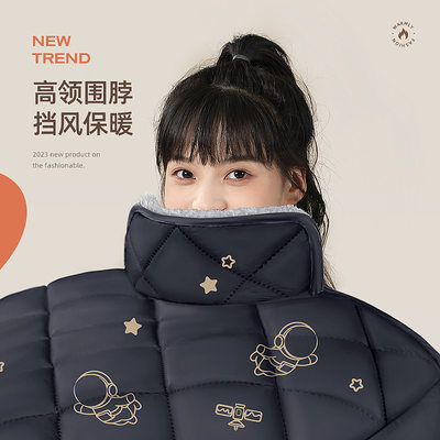 跨境电动车挡风被冬季加绒加厚冬天电瓶摩托车防水防风罩四季通用