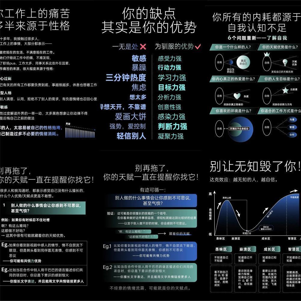 【大图释官方授权】126张一天一个自我改变经典贴纸ins素材文案diy自粘装饰手账手机壳玩具桌面贴画防水标签