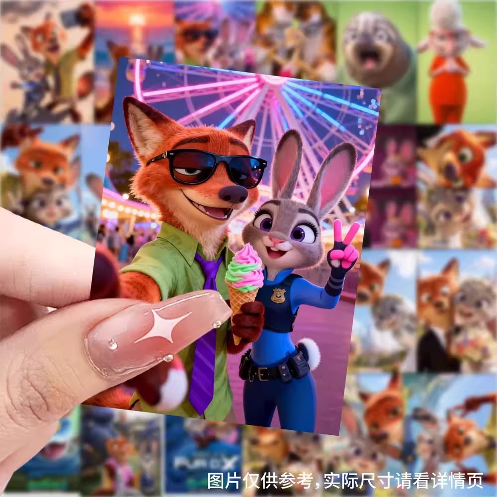 疯狂动物城兔朱迪狐尼克树懒闪电