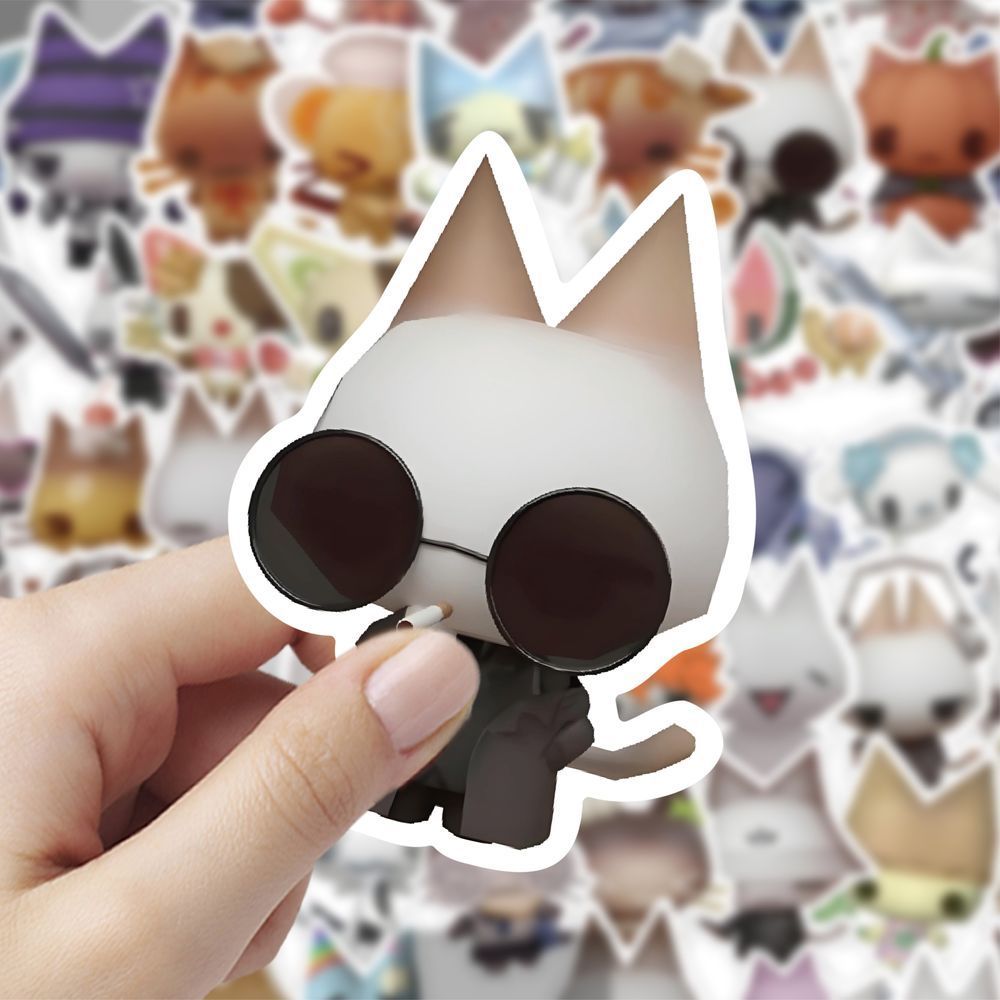 60张Snack多罗猫贴纸搞笑可爱