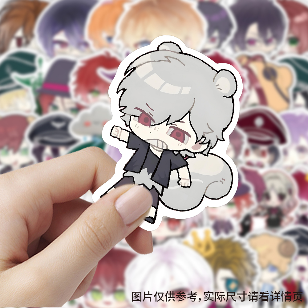 120张魔鬼恋人Q版贴纸卡通可爱