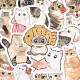 164张猫猫虫贴纸可爱猫咪手绘素材diy装 饰手机壳手稿本桌面防水贴