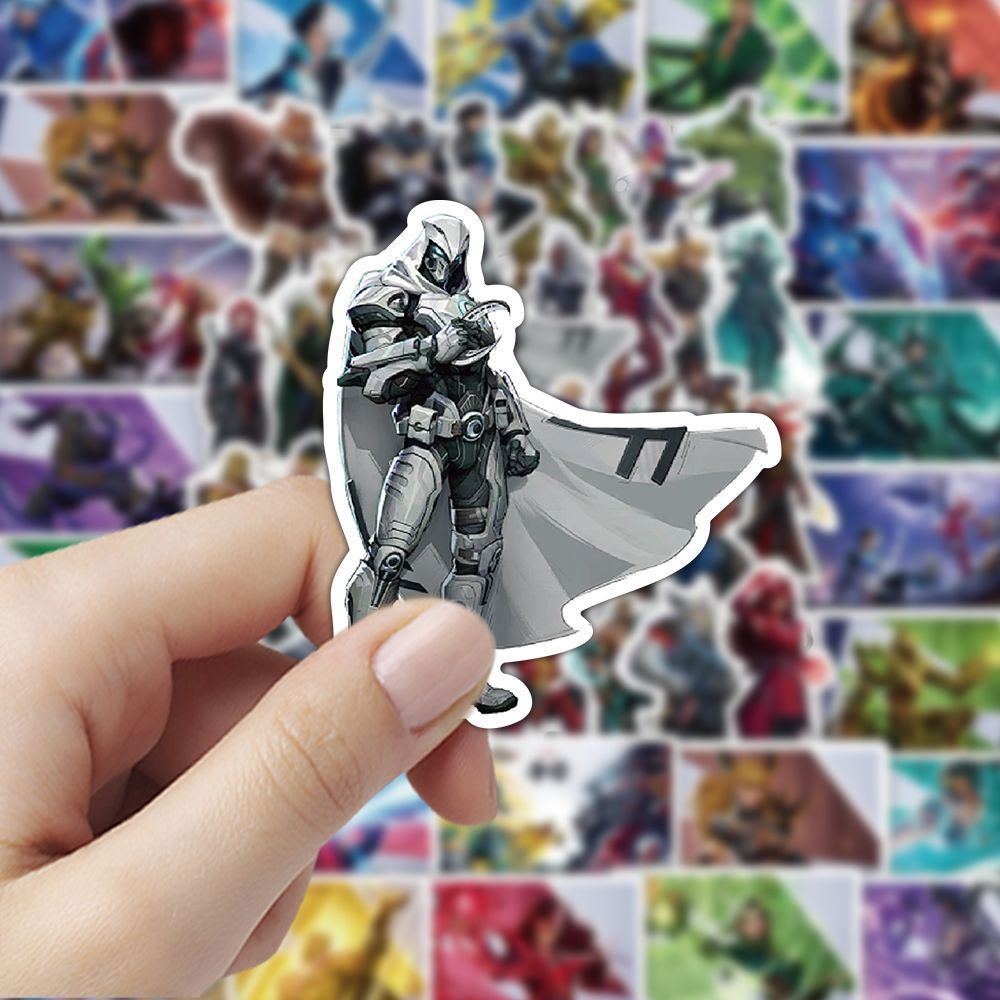 120张漫威争锋贴纸diy高颜值手账帅气装饰桌面个性手机笔记本贴画