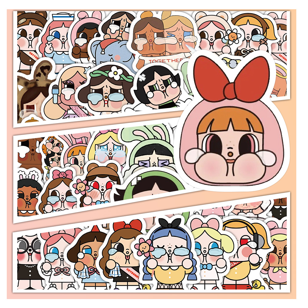 可爱卡通贴纸防水贴画