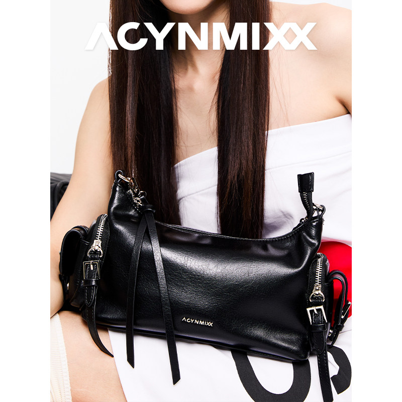 Acynmixx原创hobo机车包2026新款小众高级感单肩腋下