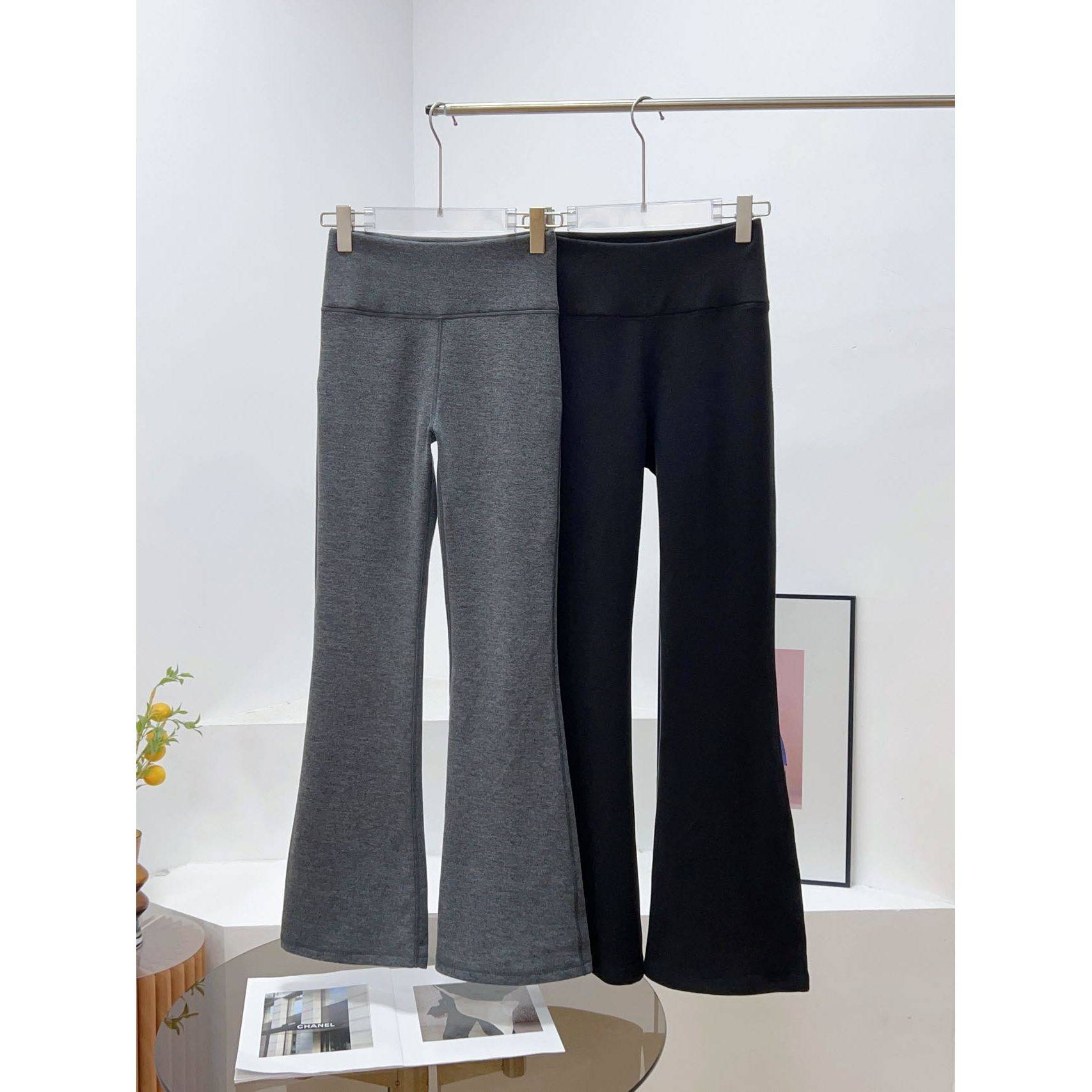 【金鱼粉丝专享】25年秋冬新款女士双面绒翘臀修身喇叭裤,女装/女士精品,休闲裤,淘宝优惠券,粉丝福利购,淘宝优惠卷