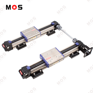 M60直线模组电动导滑轨十一字线性导轨龙门XY多轴同步带模组滑台