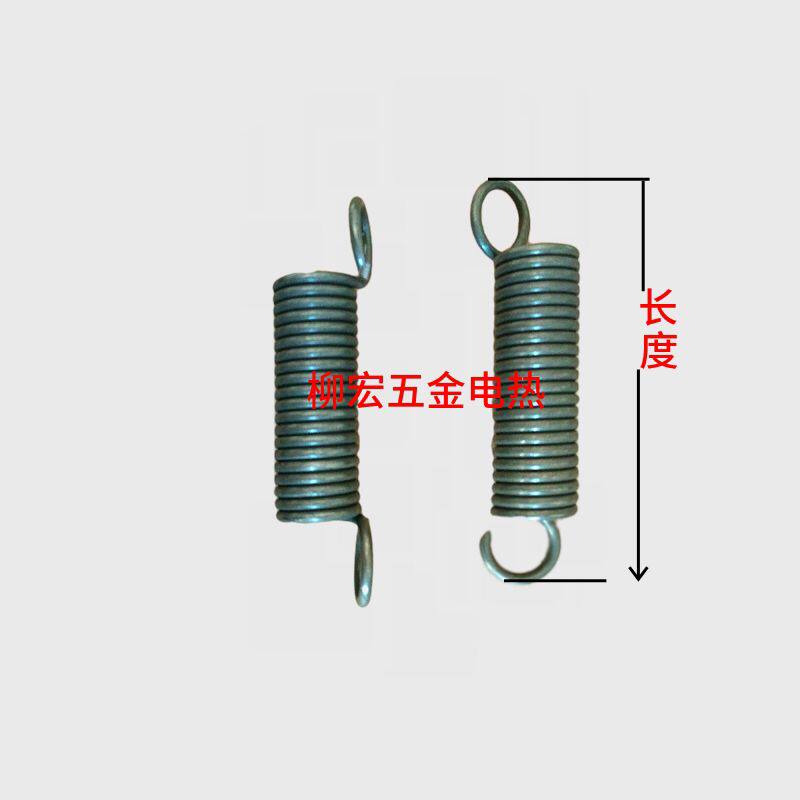 新南方宏联恒联烤箱烘炉门弹簧拉伸簧拉门弹簧带勾拉簧m