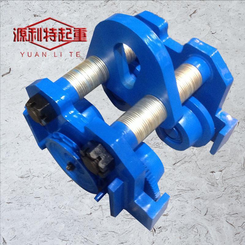 厂家10T20吨单轨手拉小车 供应工字钢小车低价销售