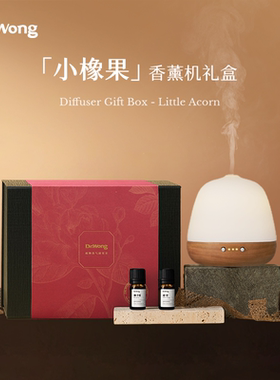 【新年礼物】DrWong小橡果香薰机遥控款超声波天然植物精油香薰