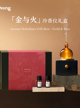 【新年礼物】DrWong金与火冷香仪家用香薰机高级感送礼精油扩香