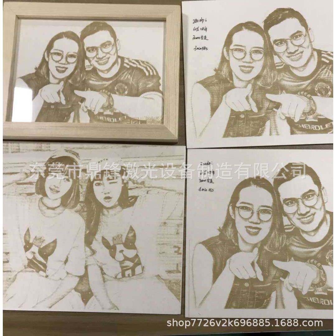 木刻画激光雕刻机木刻画激光雕刻机厂家木板画像激光雕刻机