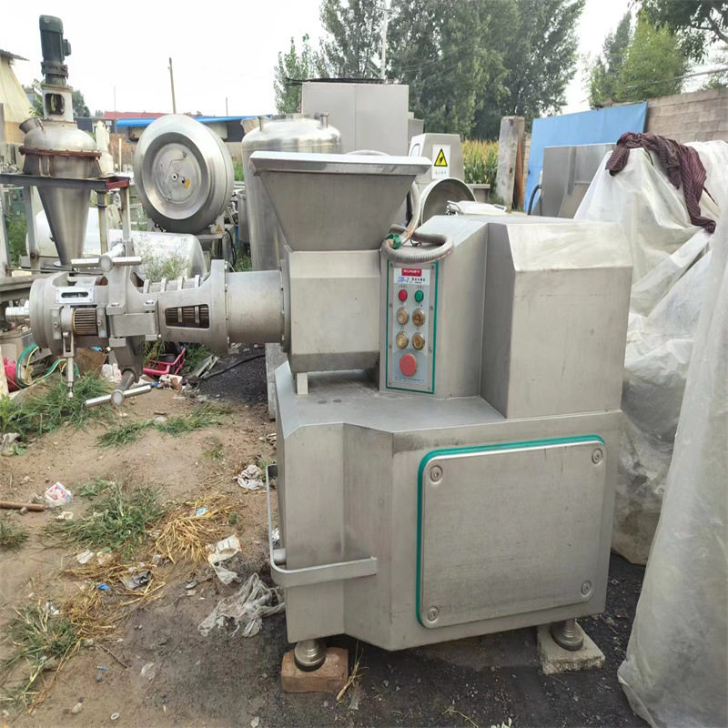 出售二手不锈钢全自动多功能果蔬切丁机 变频调速锯骨机骨肉 回收