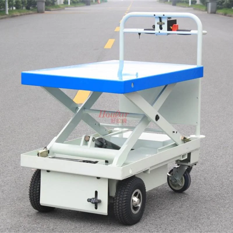 HG-109单叉电动升降平板车/POWER LIFT TABLE/电动平台车手推车