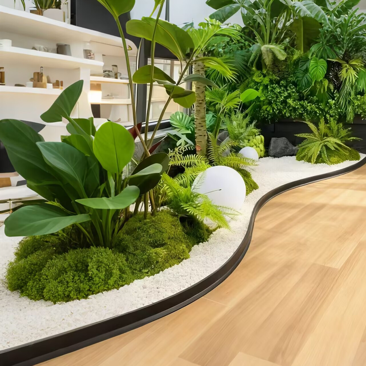 植物造景围挡条花园园艺围边条