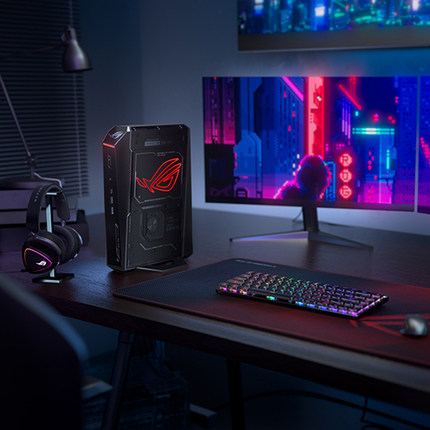 ROG NUC 2026 电竞游戏迷你mini主机电脑 独显小体积ROG魔霸9雷电