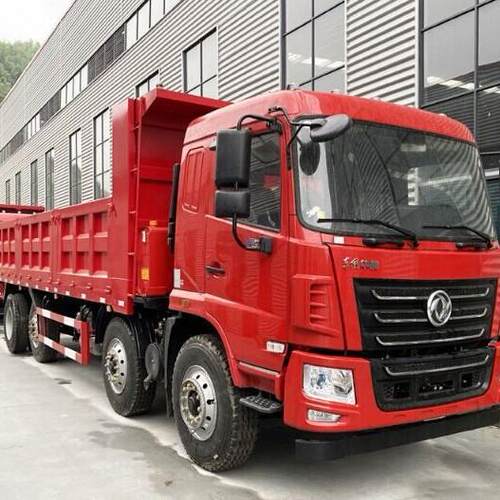 东风前四后六自卸翻斗车 出口轻量化4轴车 总质量31吨
