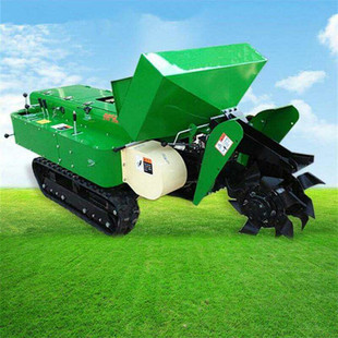履带式 果园开沟施肥机 旋耕除草机 田园管理机 农用36马力履带式