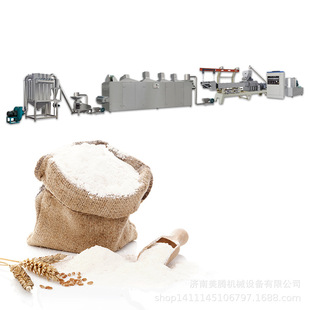膨化玉米粉生产设备变性淀粉粘结剂生产线 今日推荐