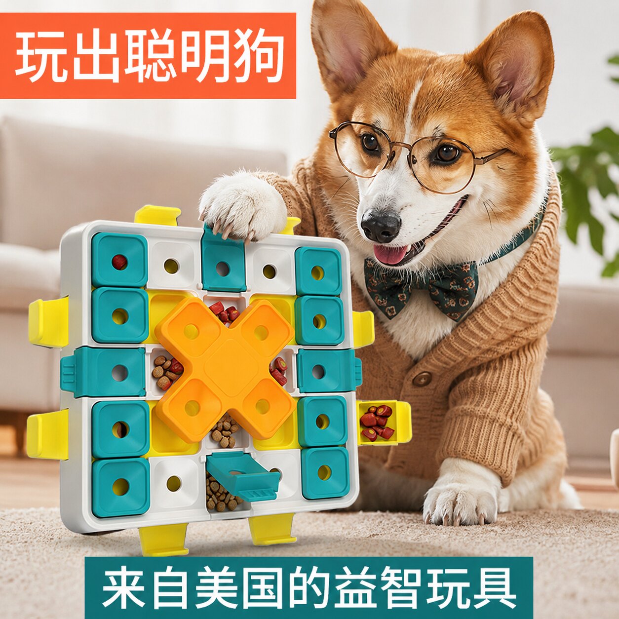KADTC来自美国的益智宠物玩具