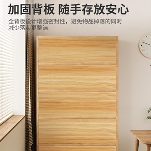 茶水柜客厅置物柜储物柜高柜 实木餐边柜厨房橱柜碗柜家用农村老式