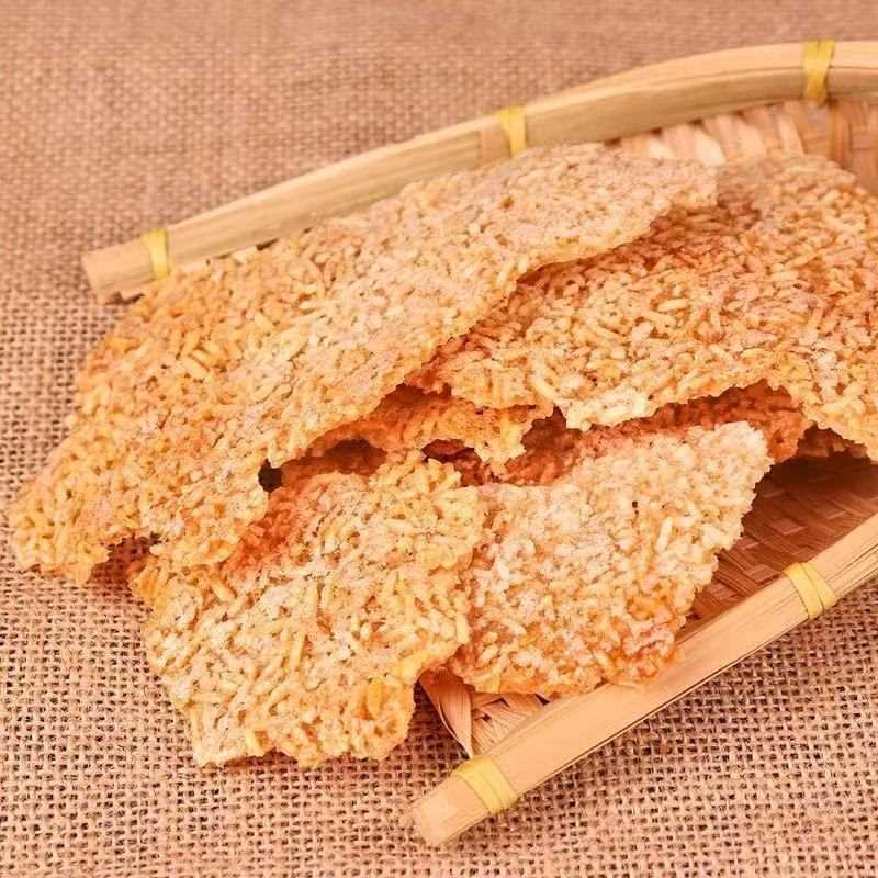 农家锅巴零食纯手工大米小吃安徽特产手工原味大锅土灶非油炸
