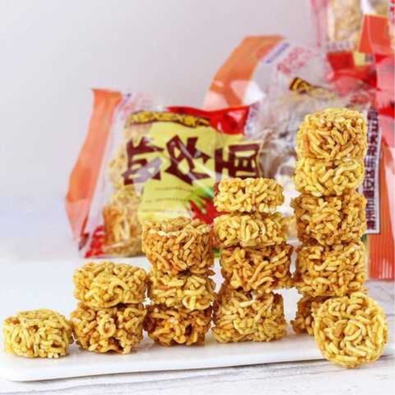 虾仔面90后00后童年怀旧办公室儿时小零食铺散装网红干脆面虾子面