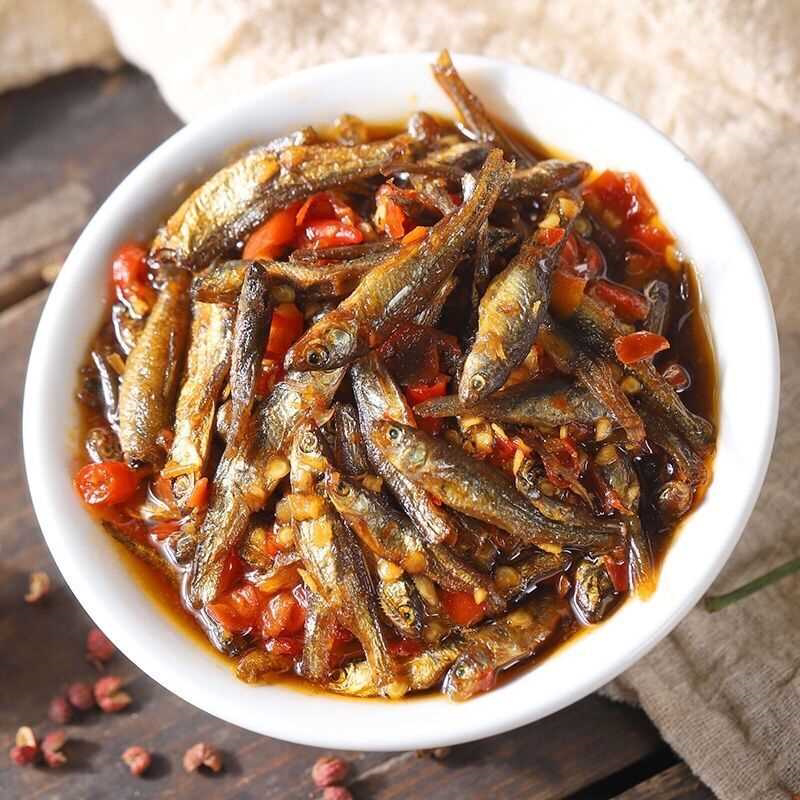 湖南特产农家柴火鱼下饭菜小吃零食小鱼仔火焙鱼毛毛鱼下酒菜瓶装