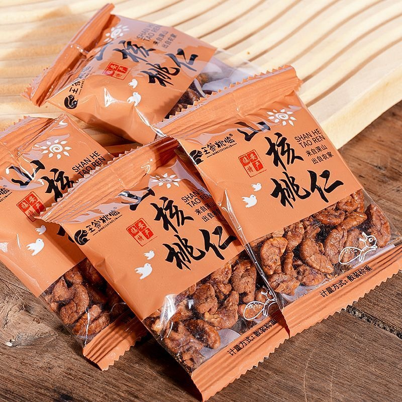 新货临安山核桃仁独立小包装500g野生小核桃仁儿童孕妇零食坚果仁