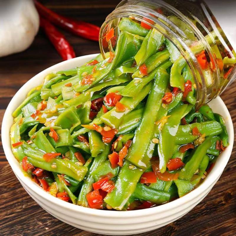 香辣麻辣贡菜脆椒湖南特产农家下饭菜咸菜榨菜即食开味神器美食