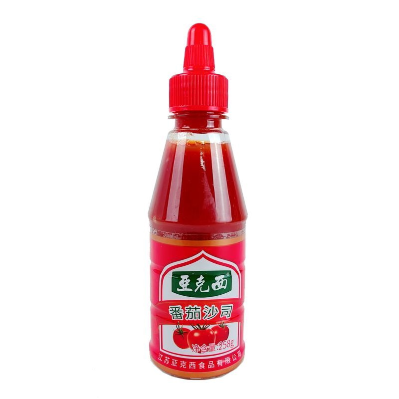 番茄沙司258g小瓶挤挤装番茄酱整箱包邮手抓饼薯条煎饼蘸酱